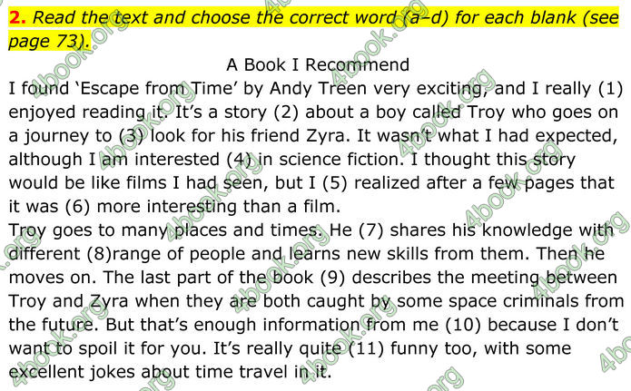 ГДЗ Зошит Англійська мова 8 клас Карпюк (2025)