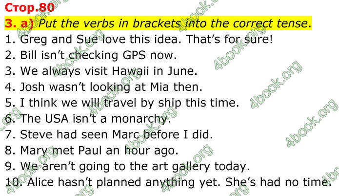 ГДЗ Граматика Англійська мова 8 клас Карпюк (2025)