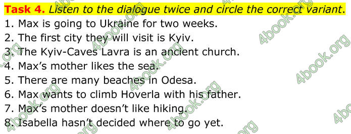 ГДЗ Тести Англійська мова 8 клас Карпюк (2025)
