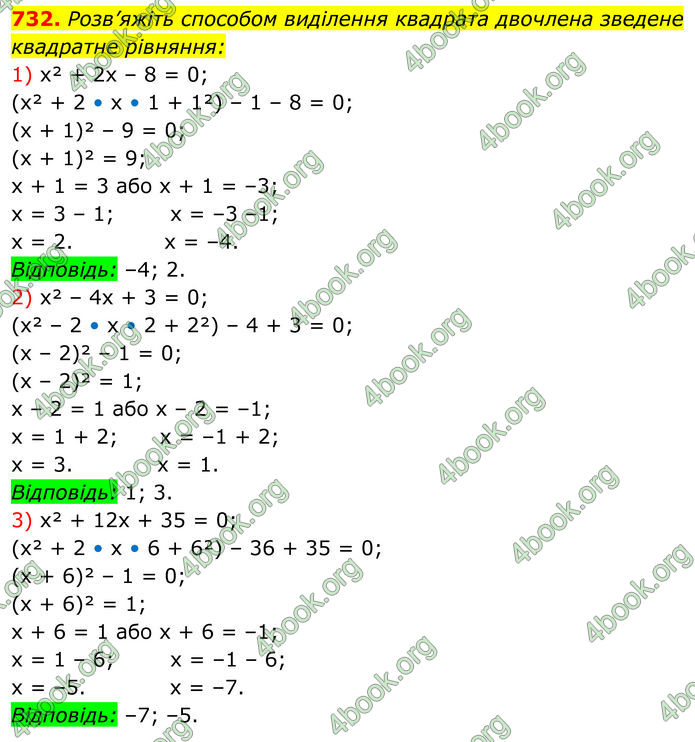 ГДЗ Алгебра 8 клас Тарасенкова (2025)
