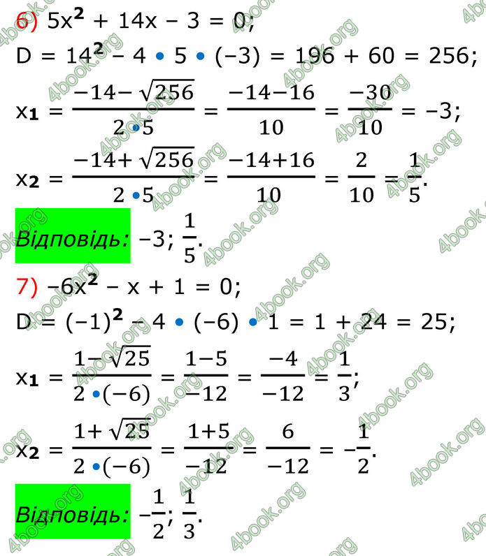 ГДЗ Алгебра 8 клас Тарасенкова (2025)