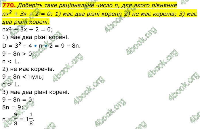 ГДЗ Алгебра 8 клас Тарасенкова (2025)