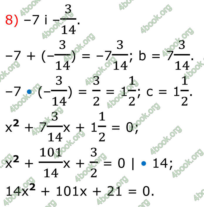 ГДЗ Алгебра 8 клас Тарасенкова (2025)