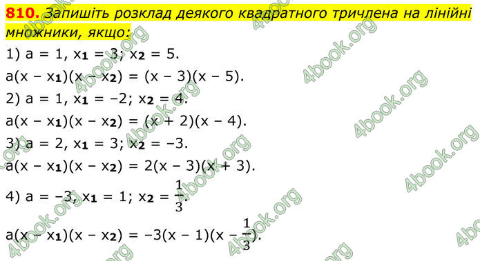 ГДЗ Алгебра 8 клас Тарасенкова (2025)