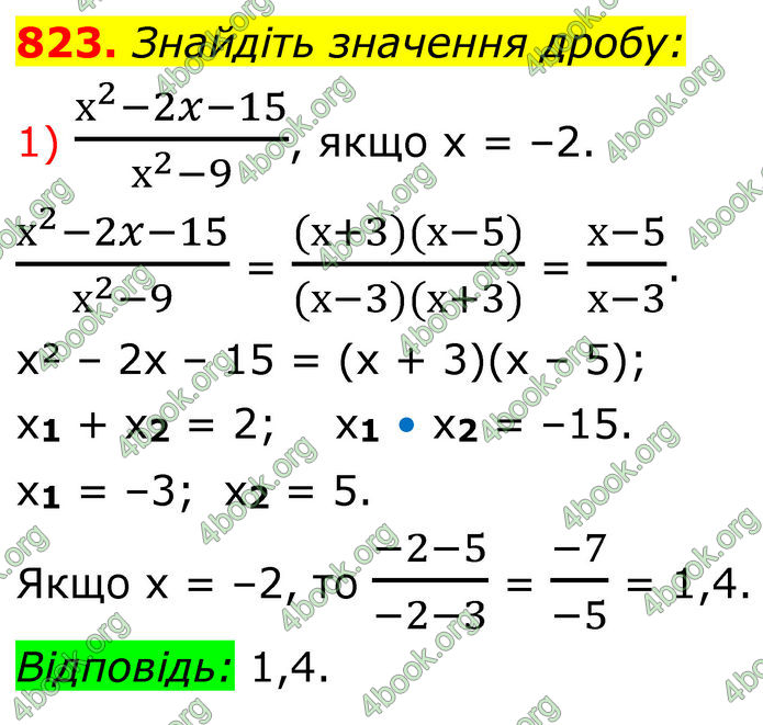 ГДЗ Алгебра 8 клас Тарасенкова (2025)