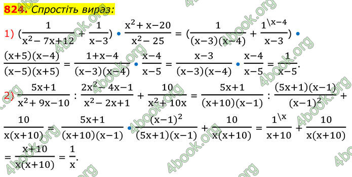 ГДЗ Алгебра 8 клас Тарасенкова (2025)