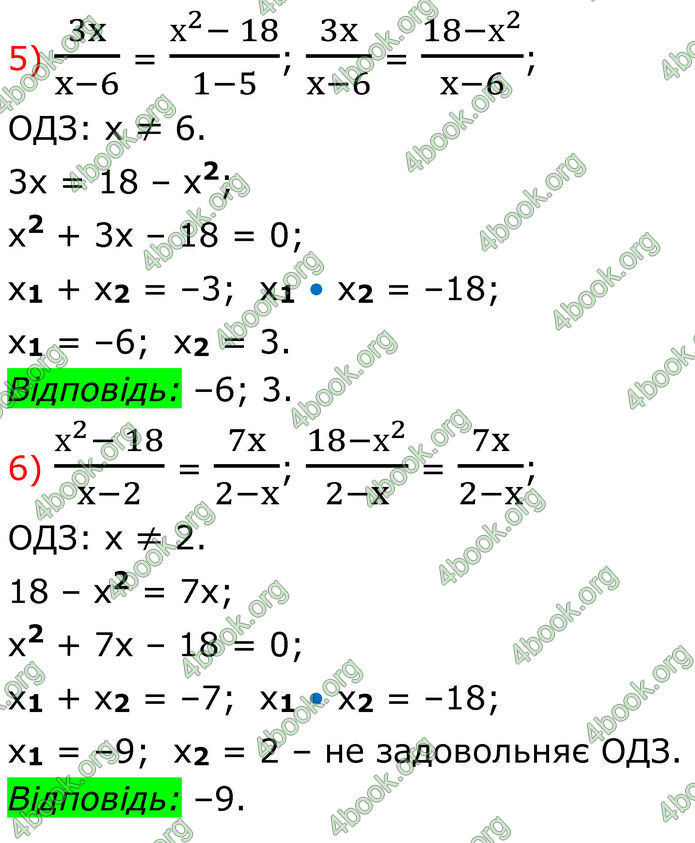 ГДЗ Алгебра 8 клас Тарасенкова (2025)