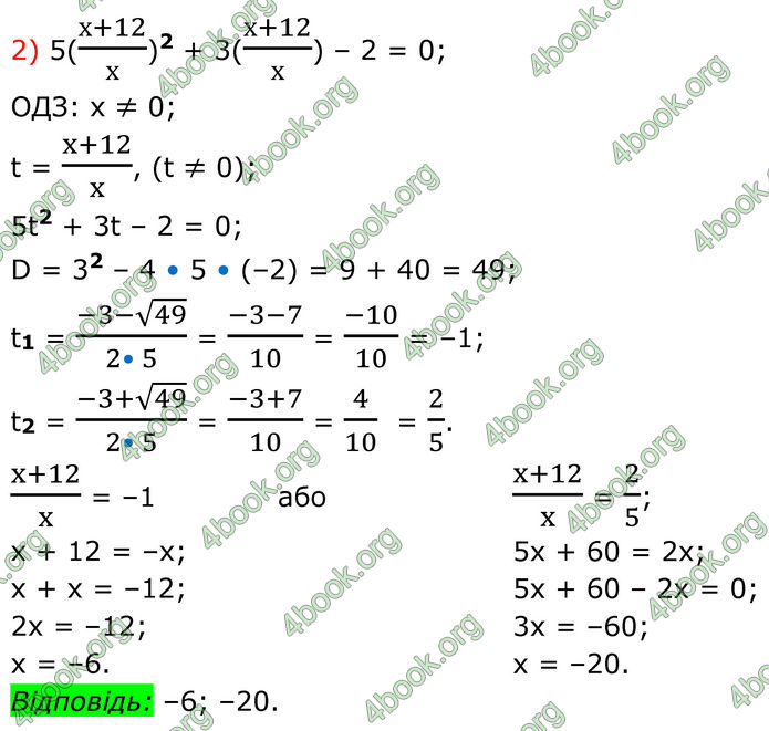 ГДЗ Алгебра 8 клас Тарасенкова (2025)