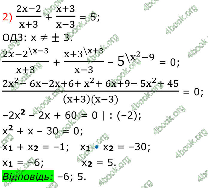 ГДЗ Алгебра 8 клас Тарасенкова (2025)