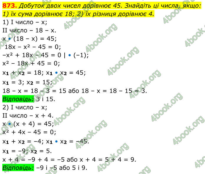 ГДЗ Алгебра 8 клас Тарасенкова (2025)