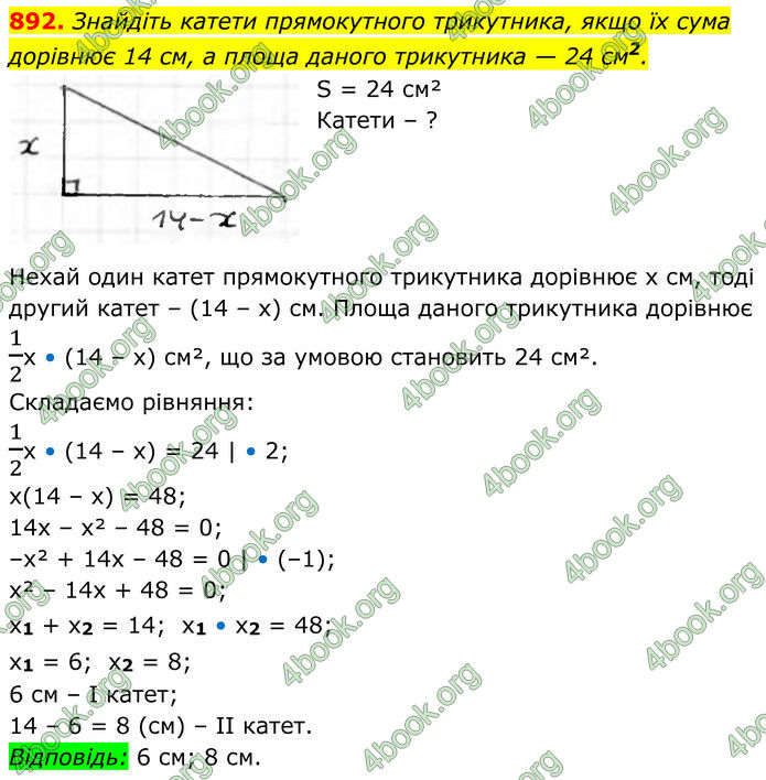 ГДЗ Алгебра 8 клас Тарасенкова (2025)