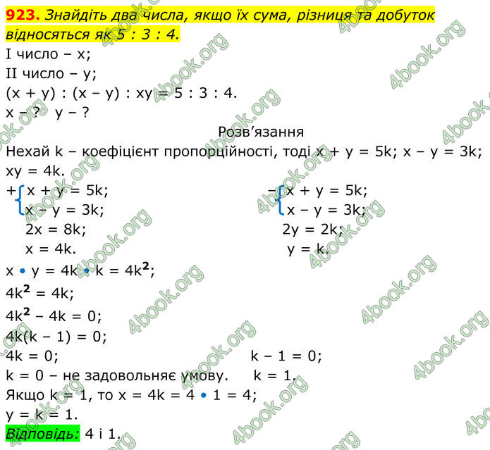 ГДЗ Алгебра 8 клас Тарасенкова (2025)