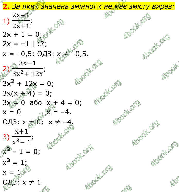ГДЗ Алгебра 8 клас Тарасенкова (2025)