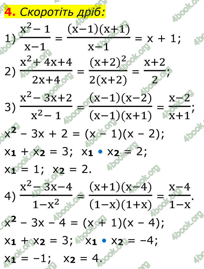 ГДЗ Алгебра 8 клас Тарасенкова (2025)