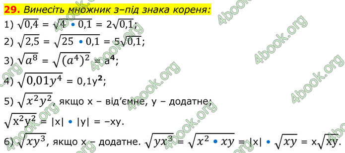 ГДЗ Алгебра 8 клас Тарасенкова (2025)