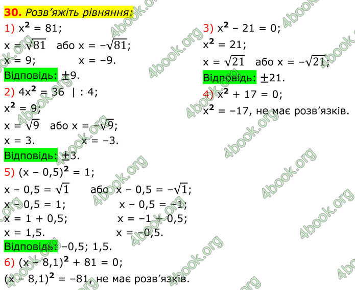 ГДЗ Алгебра 8 клас Тарасенкова (2025)