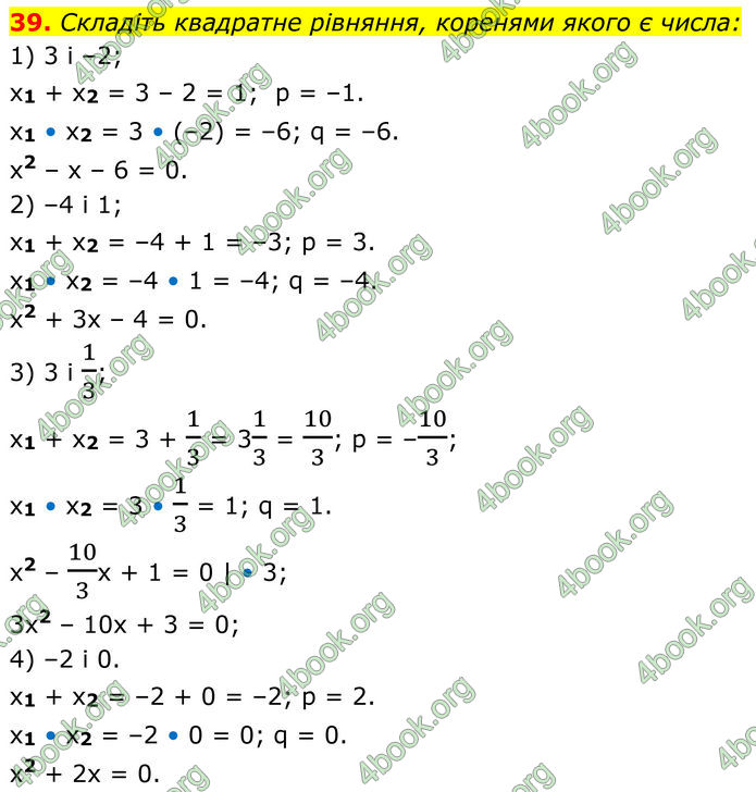 ГДЗ Алгебра 8 клас Тарасенкова (2025)