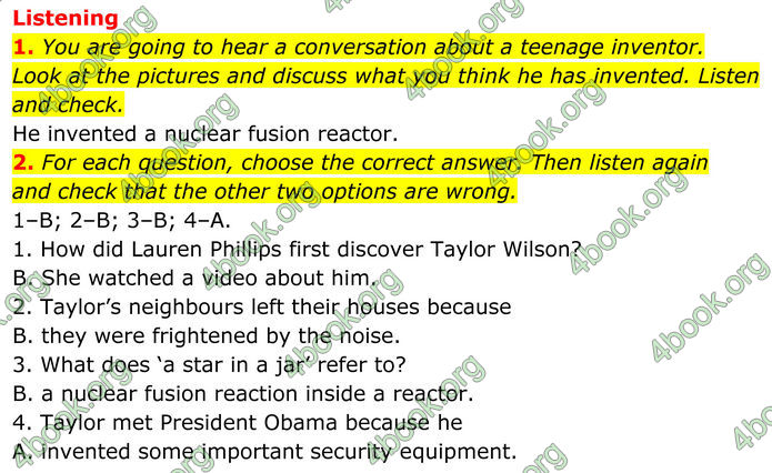 ГДЗ Англійська мова 8 клас Стайрінг (Prepare)