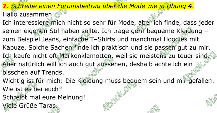 ГДЗ Німецька мова 8 клас Сотникова (2025) 4 рік