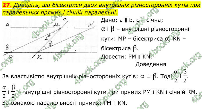 ГДЗ Геометрія 8 клас Бурда (2025)