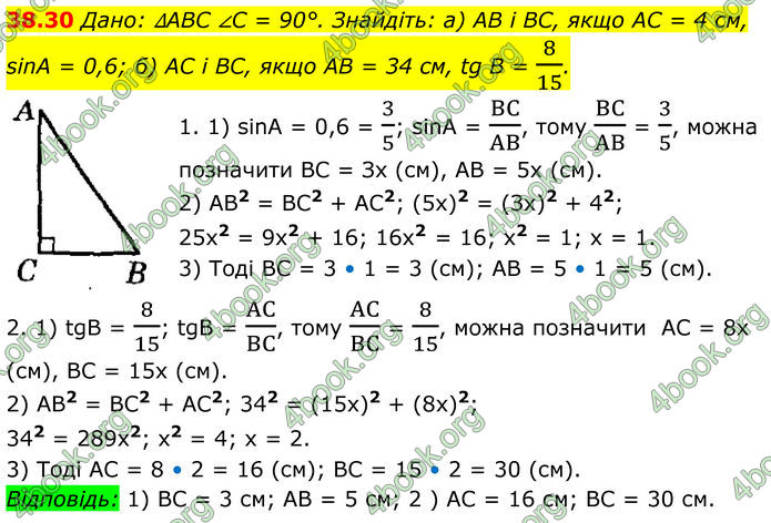 ГДЗ Математика 8 клас Істер (2025) - 2 ЧАСТИНА