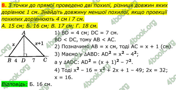 ГДЗ Математика 8 клас Істер (2025) - 2 ЧАСТИНА