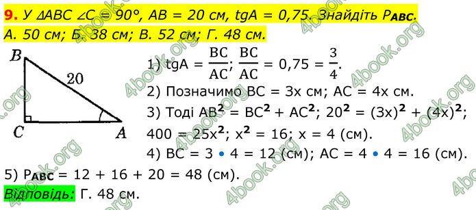 ГДЗ Математика 8 клас Істер (2025) - 2 ЧАСТИНА