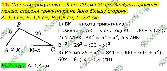 ГДЗ Математика 8 клас Істер (2025) - 2 ЧАСТИНА