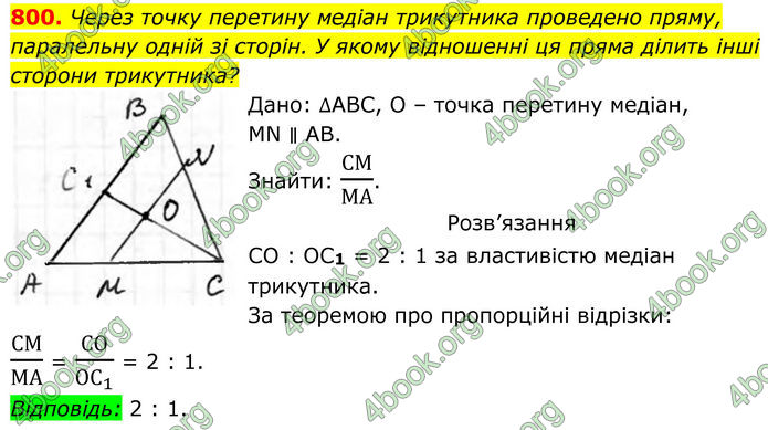 ГДЗ Геометрія 8 клас Бурда (2025)