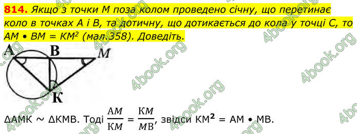 ГДЗ Геометрія 8 клас Бурда (2025)