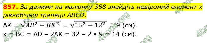 ГДЗ Геометрія 8 клас Бурда (2025)