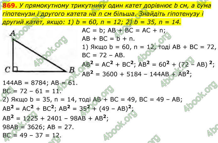 ГДЗ Геометрія 8 клас Бурда (2025)
