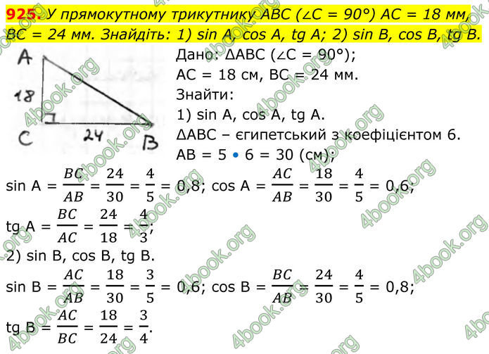 ГДЗ Геометрія 8 клас Бурда (2025)