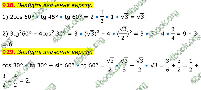 ГДЗ Геометрія 8 клас Бурда (2025)