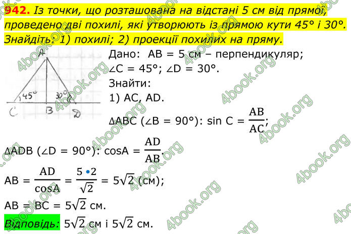ГДЗ Геометрія 8 клас Бурда (2025)
