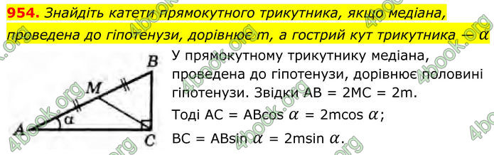 ГДЗ Геометрія 8 клас Бурда (2025)