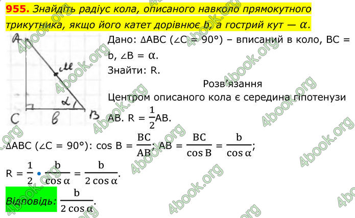 ГДЗ Геометрія 8 клас Бурда (2025)