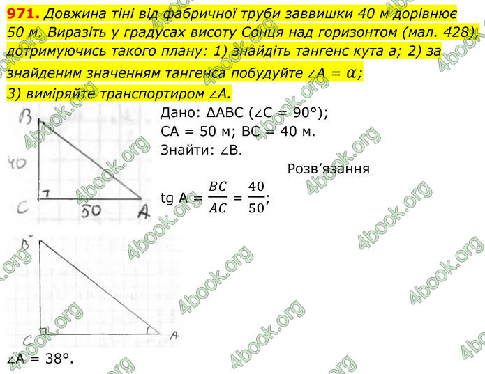 ГДЗ Геометрія 8 клас Бурда (2025)