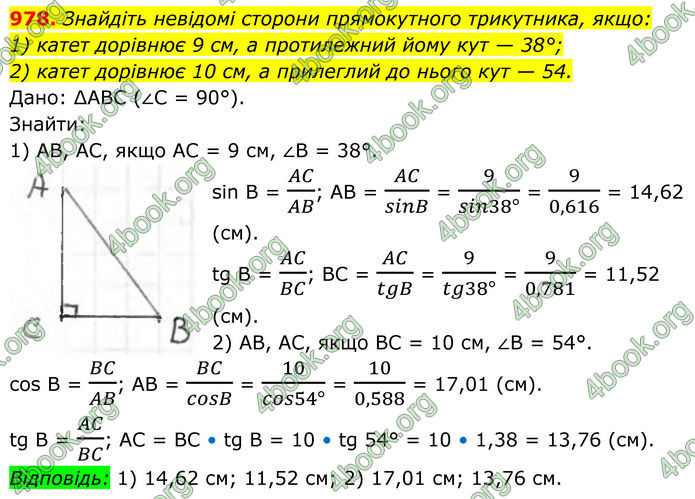 ГДЗ Геометрія 8 клас Бурда (2025)