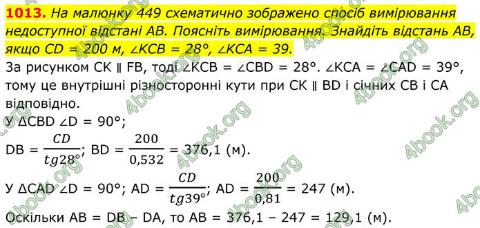 ГДЗ Геометрія 8 клас Бурда (2025) ГДЗ Геометрія 8 клас Бурда (2025)