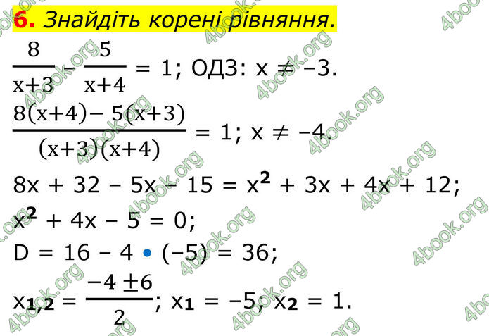 ГДЗ зошит Алгебра 8 клас Тарасенкова