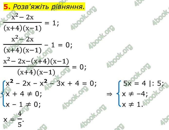 ГДЗ зошит Алгебра 8 клас Тарасенкова
