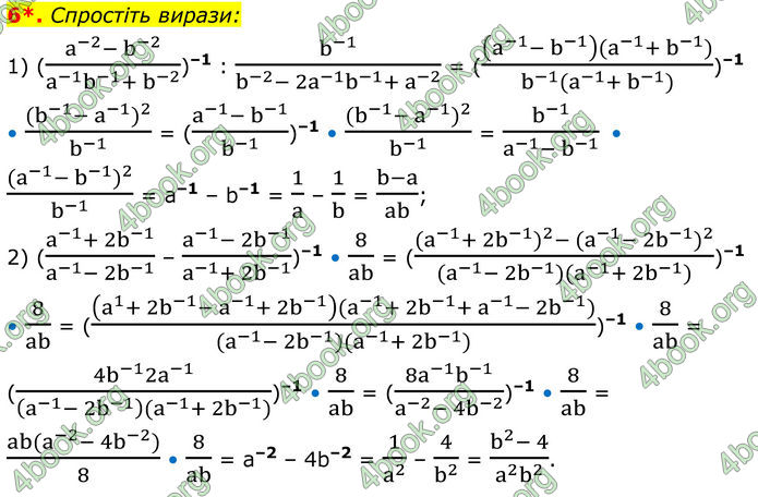 ГДЗ зошит Алгебра 8 клас Тарасенкова