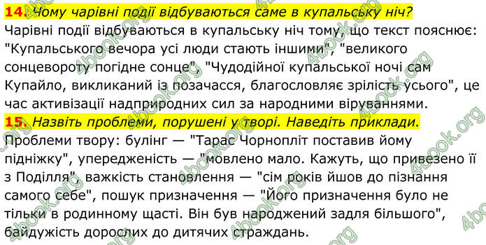 ГДЗ Українська література 8 клас Калинич