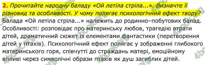 ГДЗ Українська література 8 клас Калинич