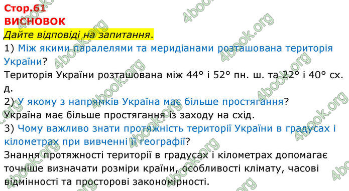 ГДЗ Зошит практичні Географія 8 клас Довгань (2025)
