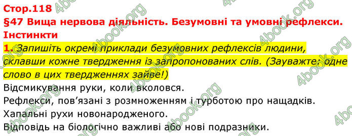 ГДЗ Зошит Біологія 8 клас Тагліна (2025)