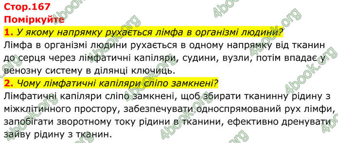 ГДЗ Біологія 8 клас Балан (2025)