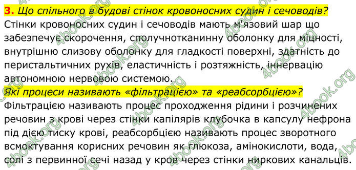 ГДЗ Біологія 8 клас Балан (2025)