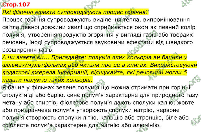 ГДЗ Хімія 8 клас Мідак